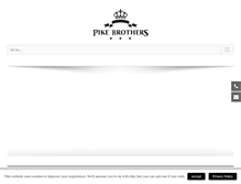 Tablet Screenshot of pikebrothers.com